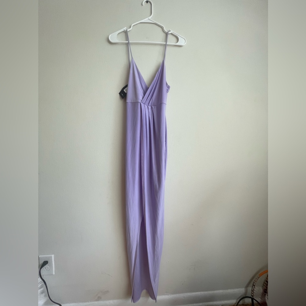 Maxi dress with slit
